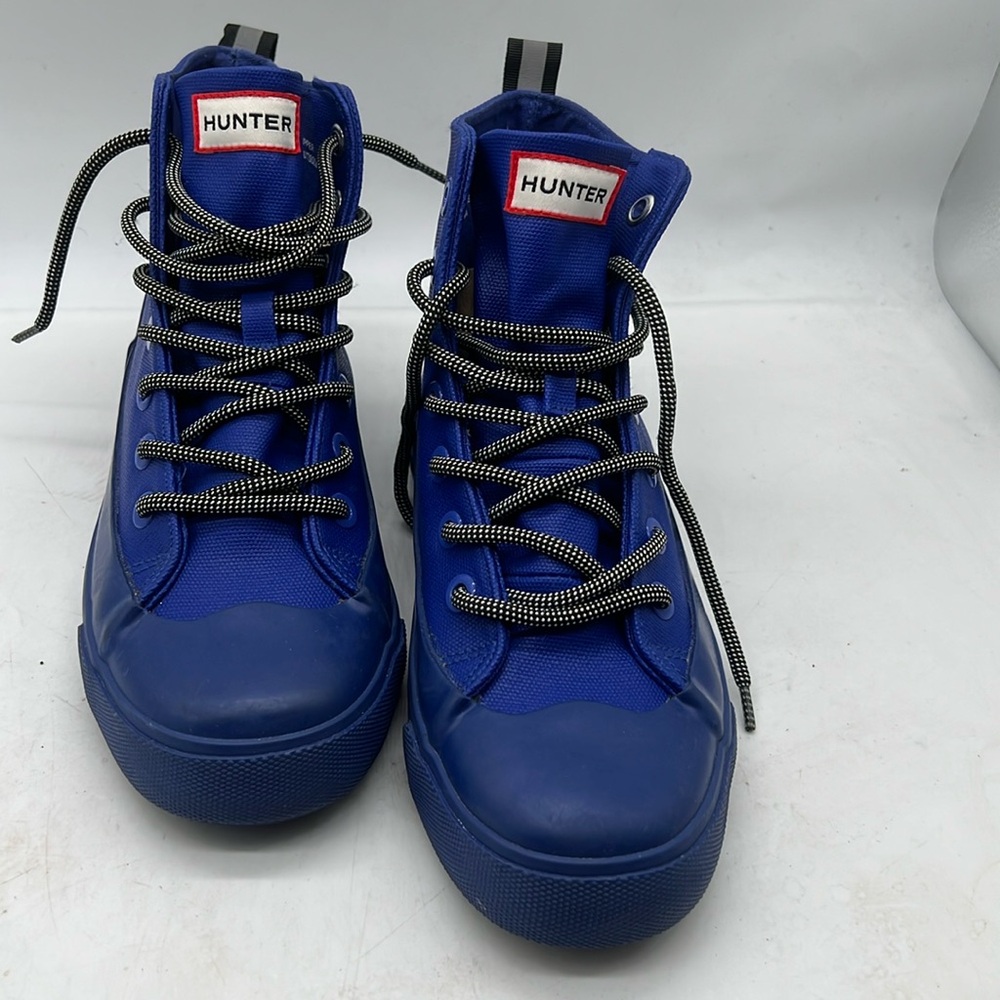 Hunter x Target Unisex Sneakers Blue waterproof men 5 women 7
